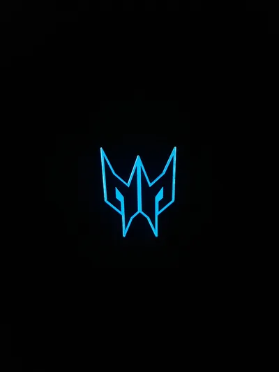 Dark wallpaper Acer predator logo