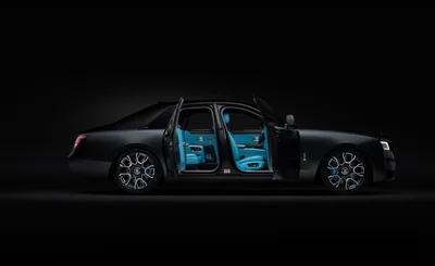 Rolls Royce Ghost Black Badge Ultra luxury with menace
