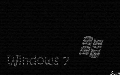 Windows 7 Black Wallpapers