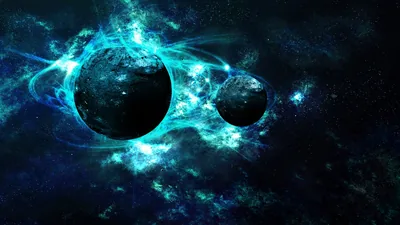 Galactic Wonders HD Sci Fi Planet Wallpaper