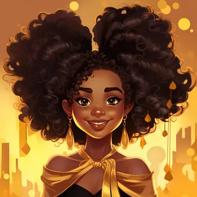 Black Anime Girl
