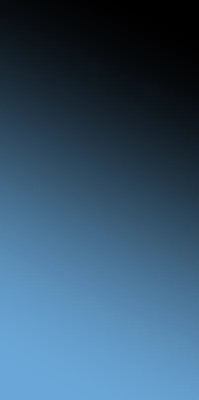 Black to Steel Blue Gradient HD Phone Wallpaper