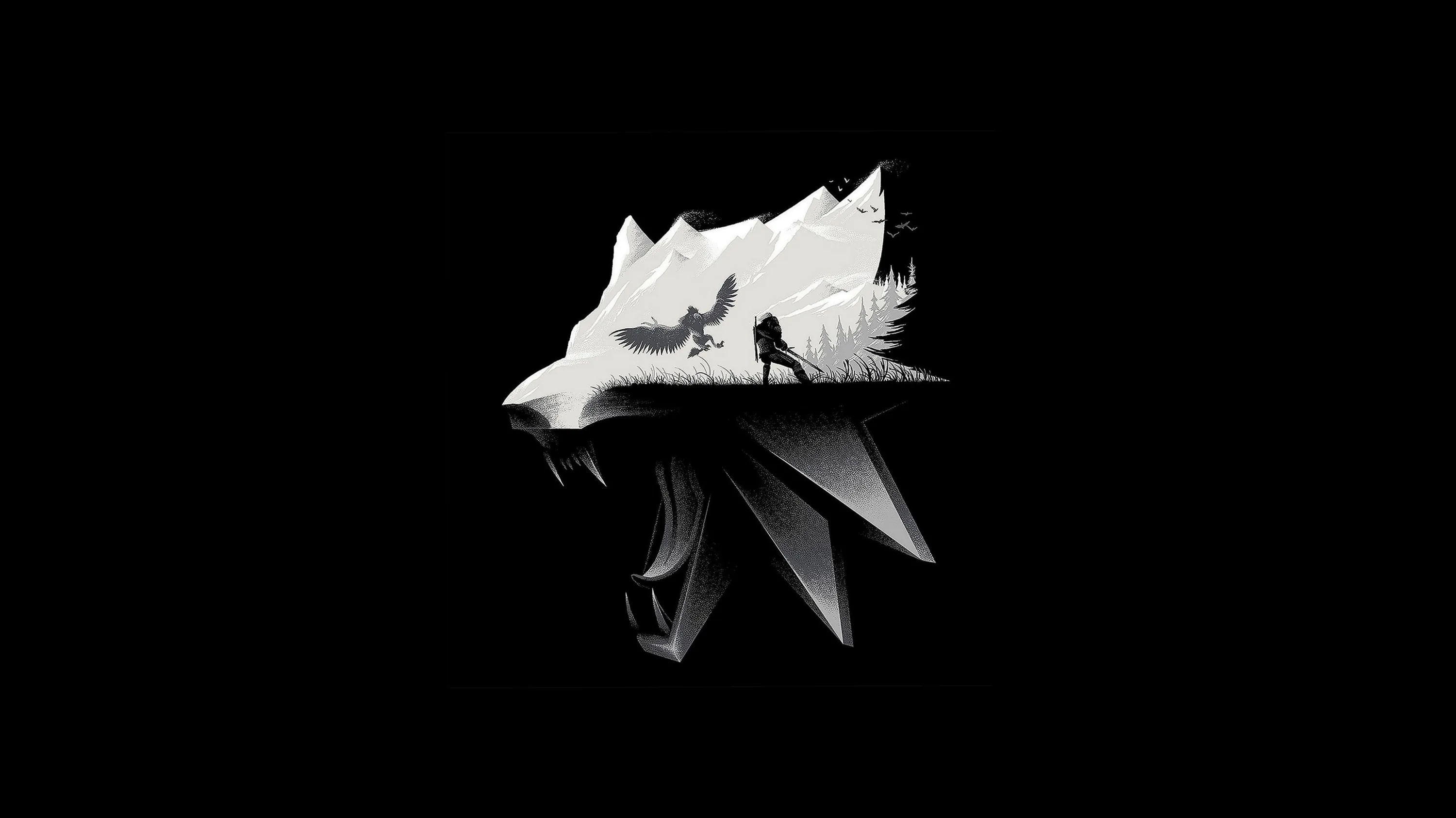 Wallpaper Gaming Black