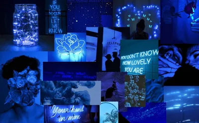 Blue wallpaper PC