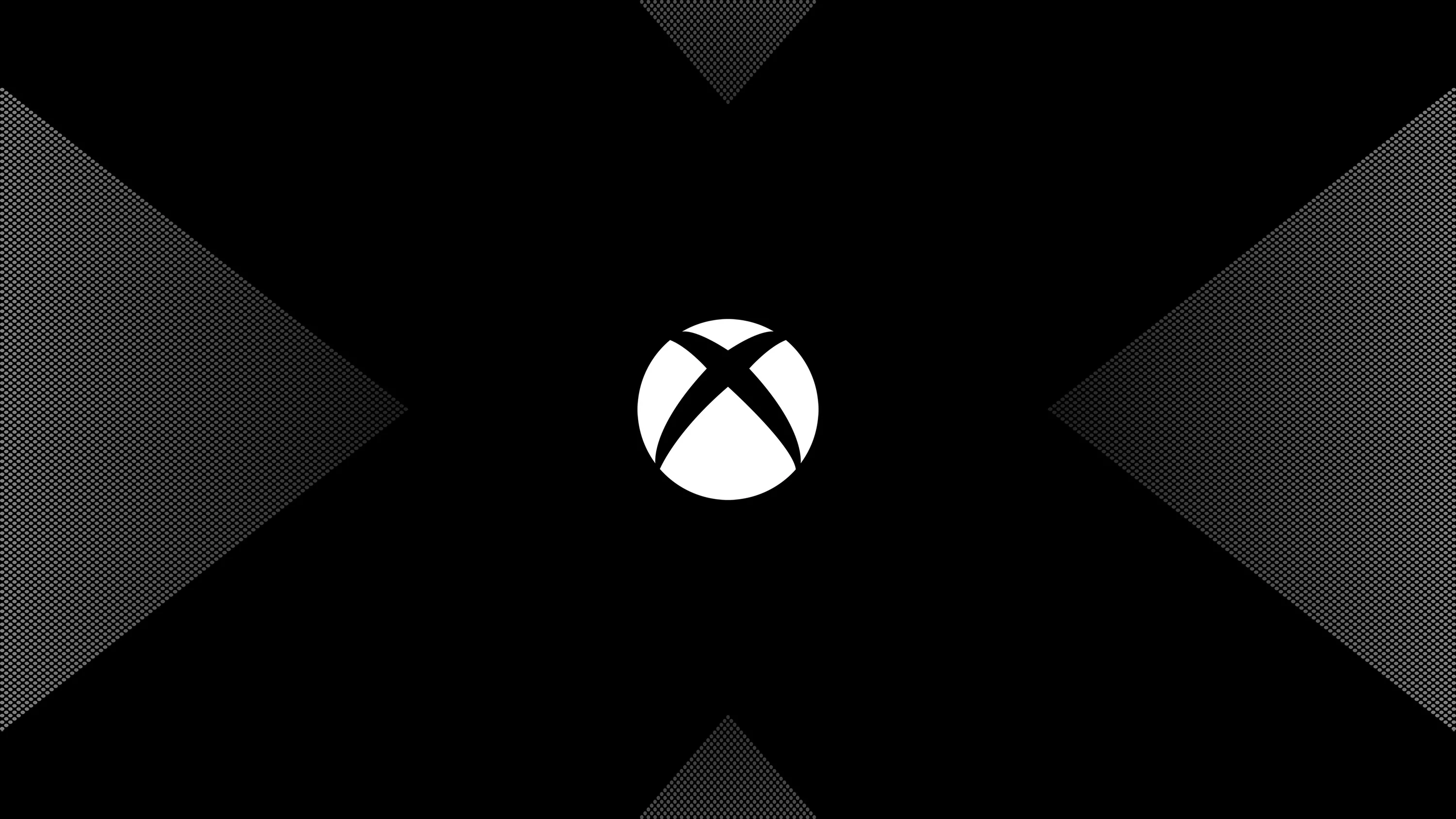 Wallpaper Black and White Round Logo, Background Free Image