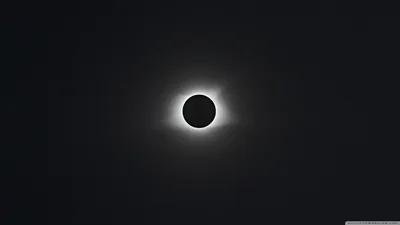 A Total Solar Eclipse 4K UHD Wallpaper for UltraHD Desktop and TV Widescreen and Ultr