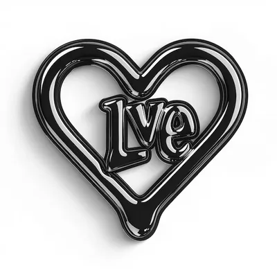 Black Heart Logo Pictures