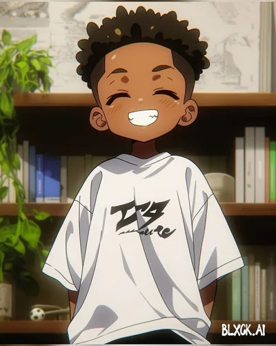 Black Anime Boy Wallpaper and Background