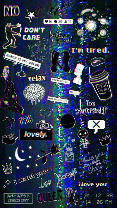 Black Aesthetic Lockscreen Wallpapers