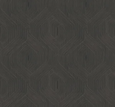 Charcoal Hexagon Line Wallcovering HD Wallpaper