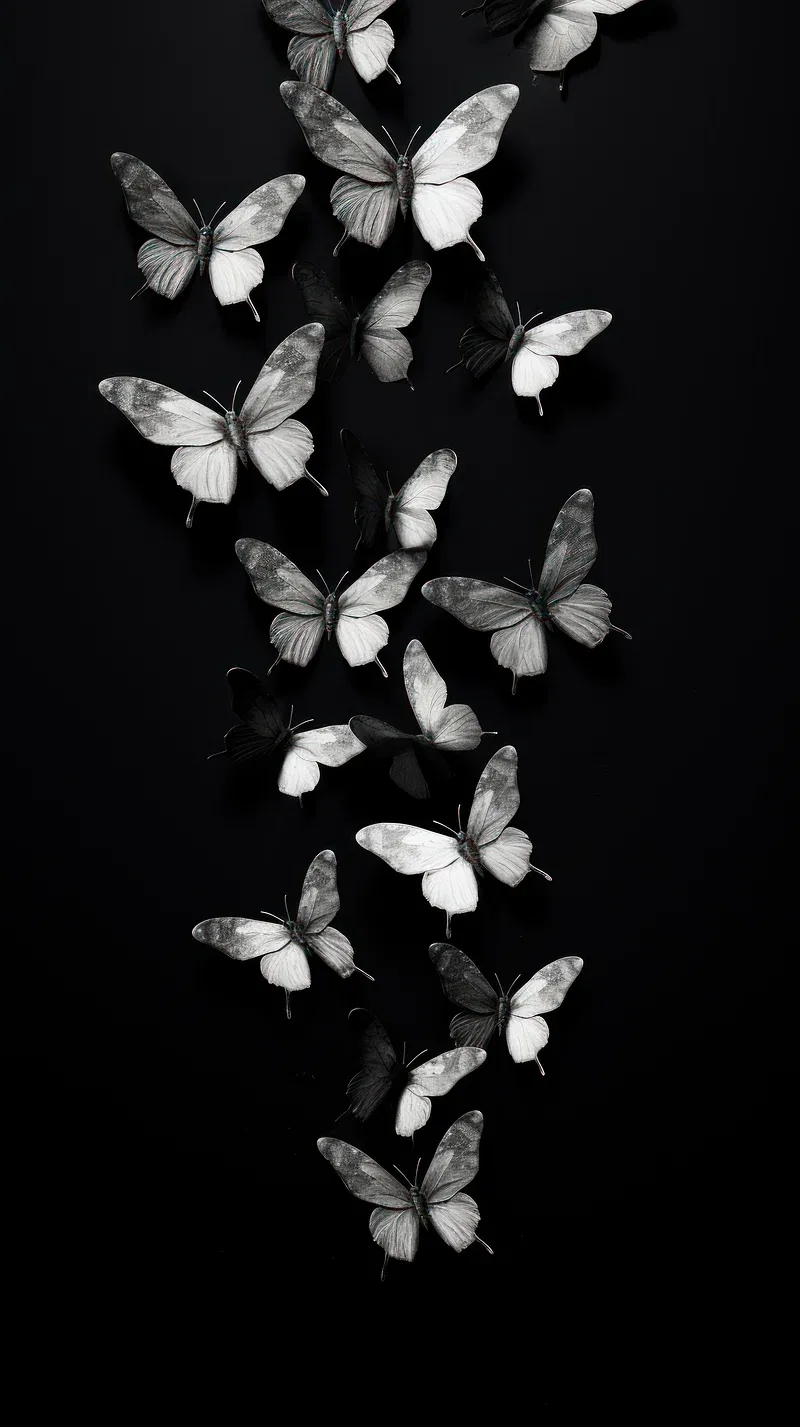 Butterfly Wallpaper Phone Black Images
