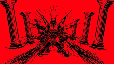 Ultrakill red art