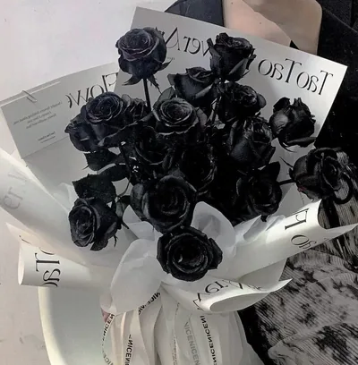Bouquet of Black Roses