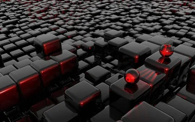 Wallpaper 3d Hd Black