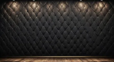 Black wallpaper for room HD Wallpaper
