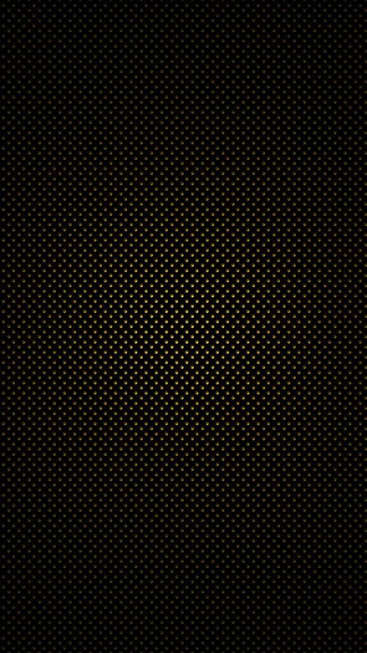 A dense speaker-grille pattern of tiny dots covers the frame, brightening a little through the middle and sinking to black at all four corners.