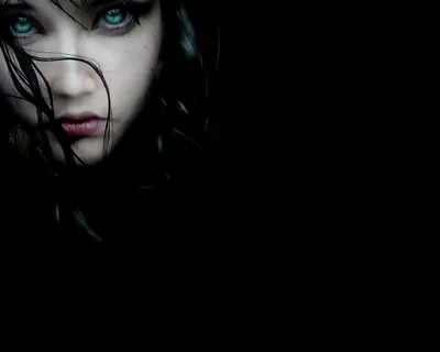 Black Woman Face Sad Wallpaper Eyes