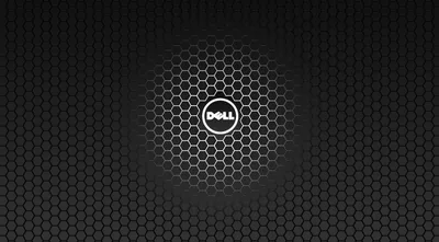 Dell black wallpaper HD Wallpaper