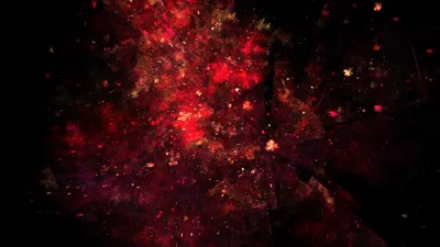 Black Red Abstract Art Wallpaper