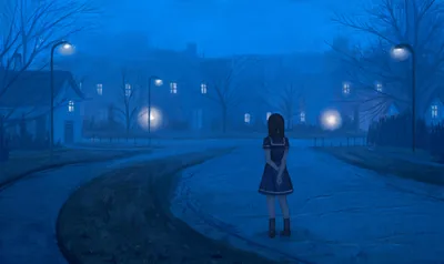 Phone wallpaper Alone, Anime, Original