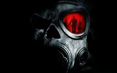 dark and black horror on the desktop