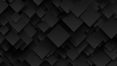Black Squares Geometric Boxes Art Shapes HD Black Wallpapers