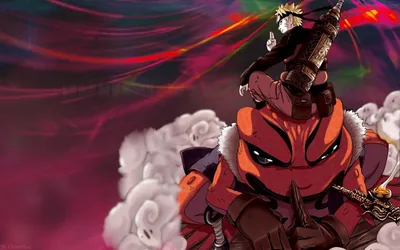 Naruto Riding a Giant Toad HD Wallpaper