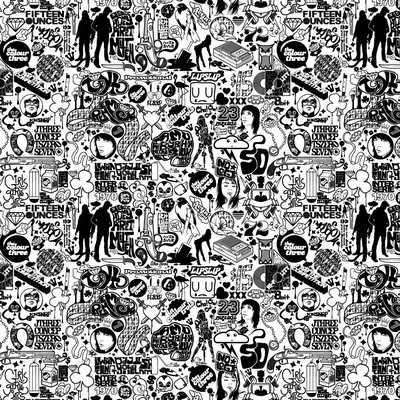 Comics Black And White iPad Wallpapers