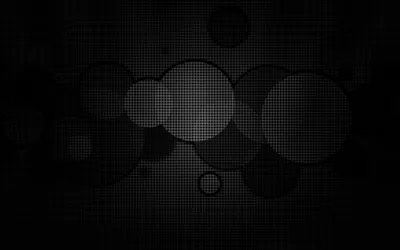 Black Abstract Design Wallpaper
