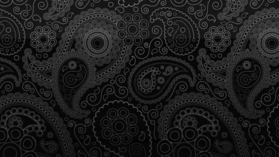 Black and White Paisley Wallpapers Black and White Paisley