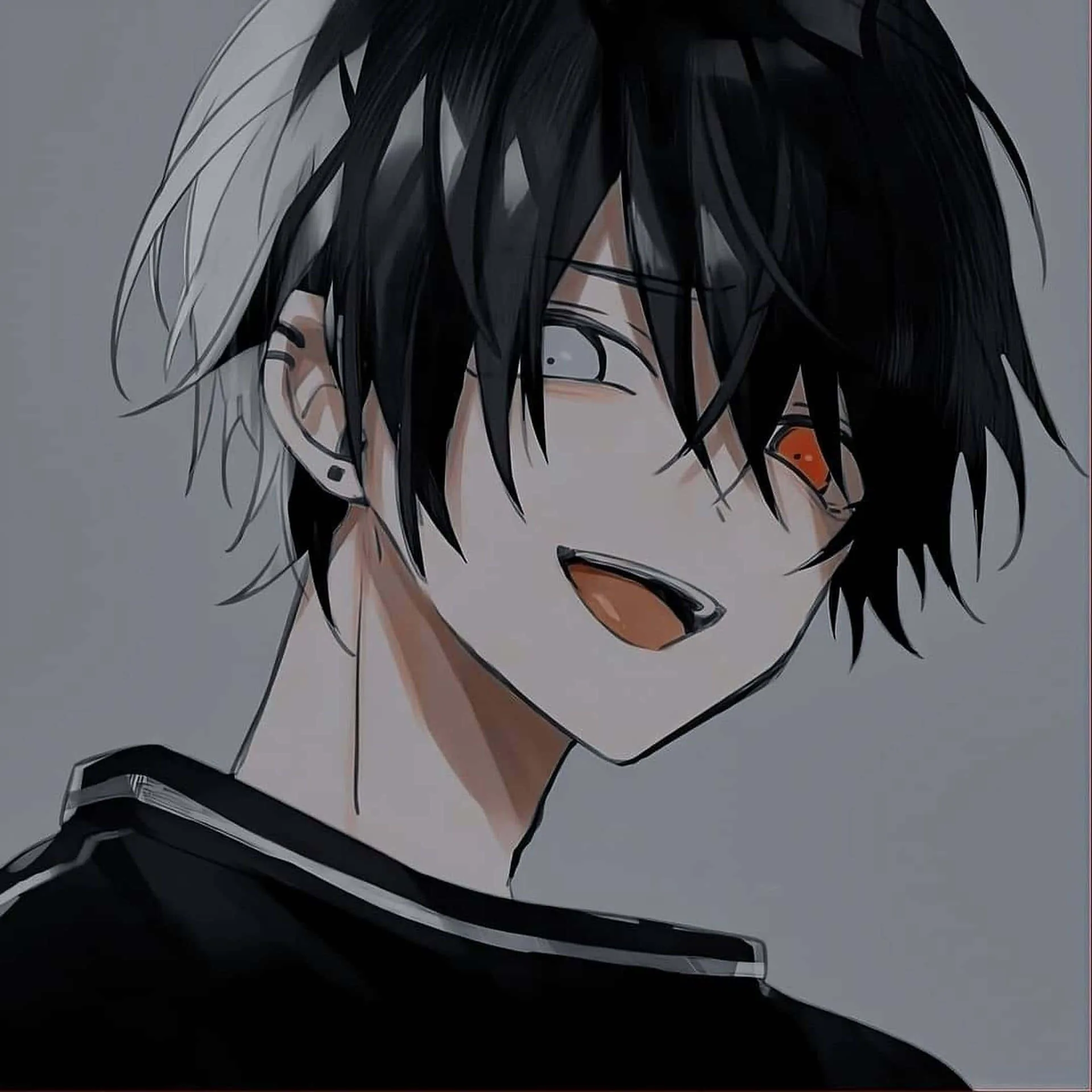 Cute Black Anime Background