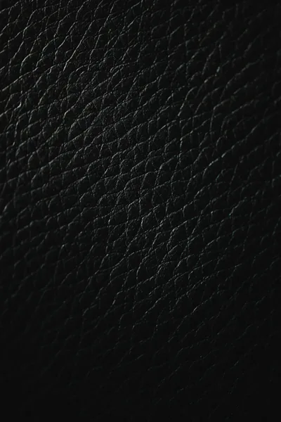 Black Leather Grain Close-Up HD Phone Wallpaper