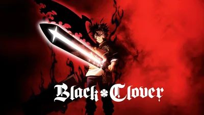 Black Clover Wallpaper 4K, Asta, Sword, Red background