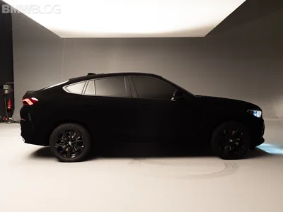 Vantablack Bmw X6 Wallpaper