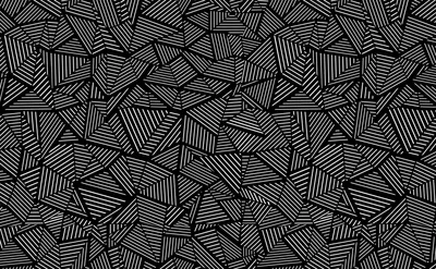 Black And White Geometric Pattern Picture