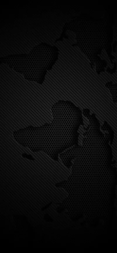 World Map Black Wallpaper