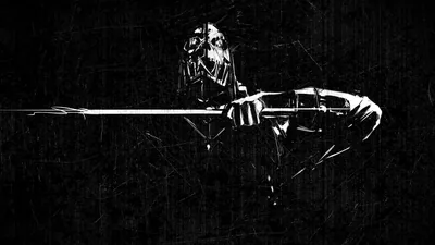 Black Theme Desktop Wallpaper
