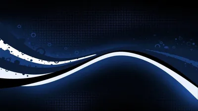Navy Halftone Background with White Swoosh HD Wallpaper