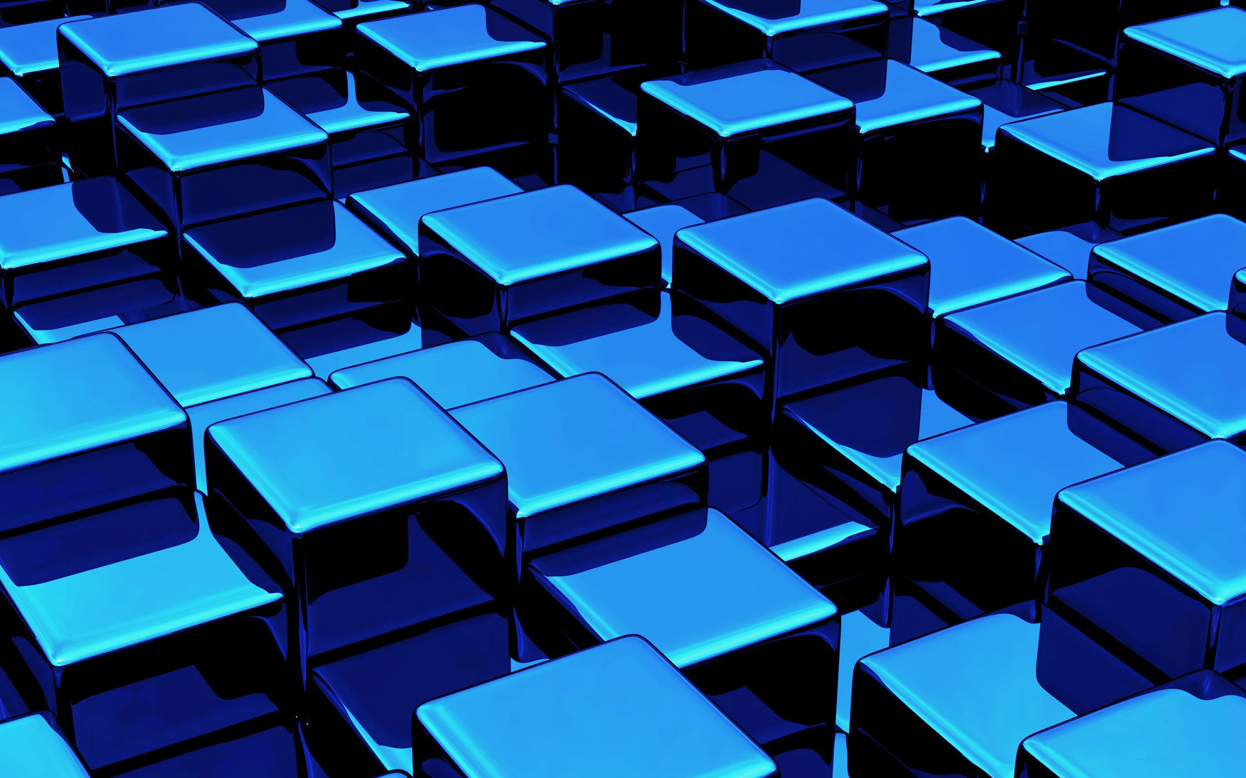 Blue 3D Wallpaper images
