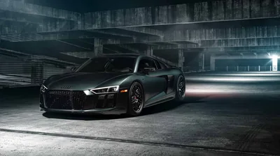 Black Audi Wallpaper 4k