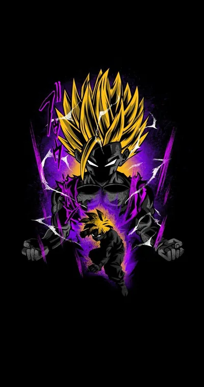 Gohan Super Saiyan 2 HD Mobile Wallpaper
