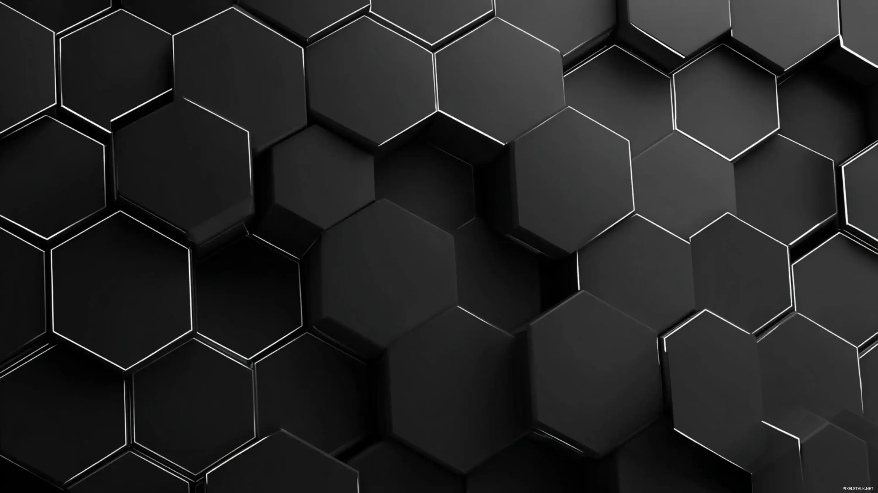 Black Geometric Wallpaper 4K Backgrounds