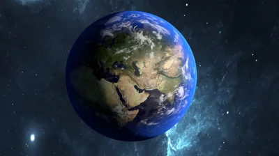 Globe Facing Africa and Europe HD Wallpaper