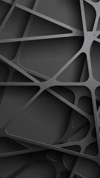 Black Geometric Wallpaper 4K Wallpapers