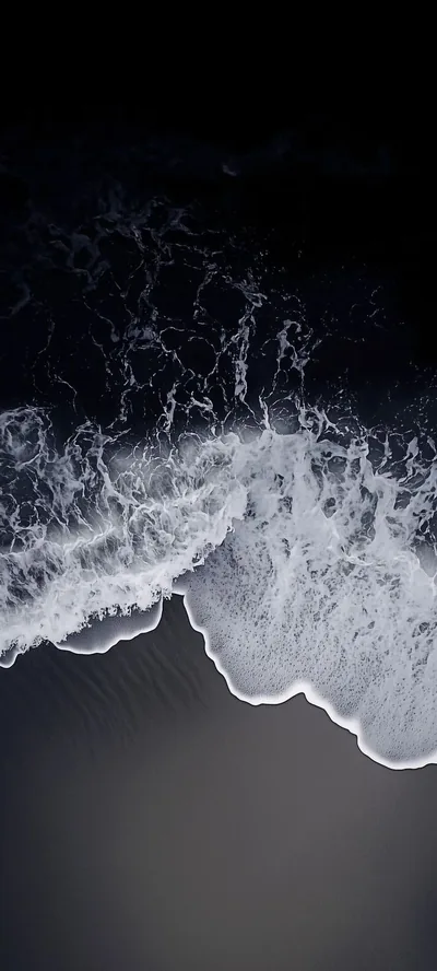 Black Waves Wallpaper