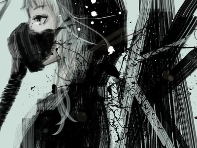 Black and White Mask Anime Wallpapers Black and White Mask