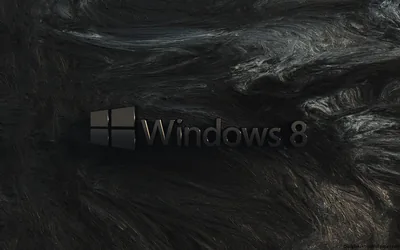 Windows 8 on Dark Bark HD Wallpaper