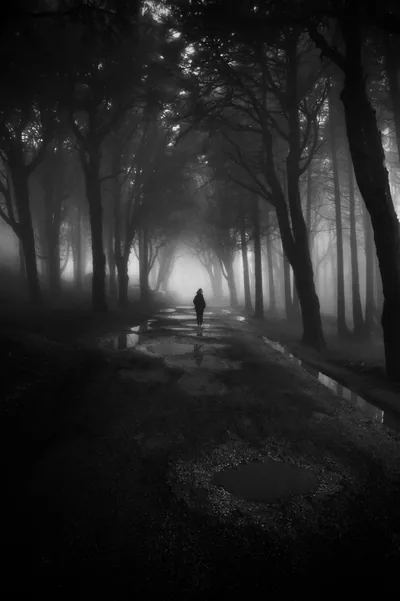 Dark Alone Phone Wallpapers