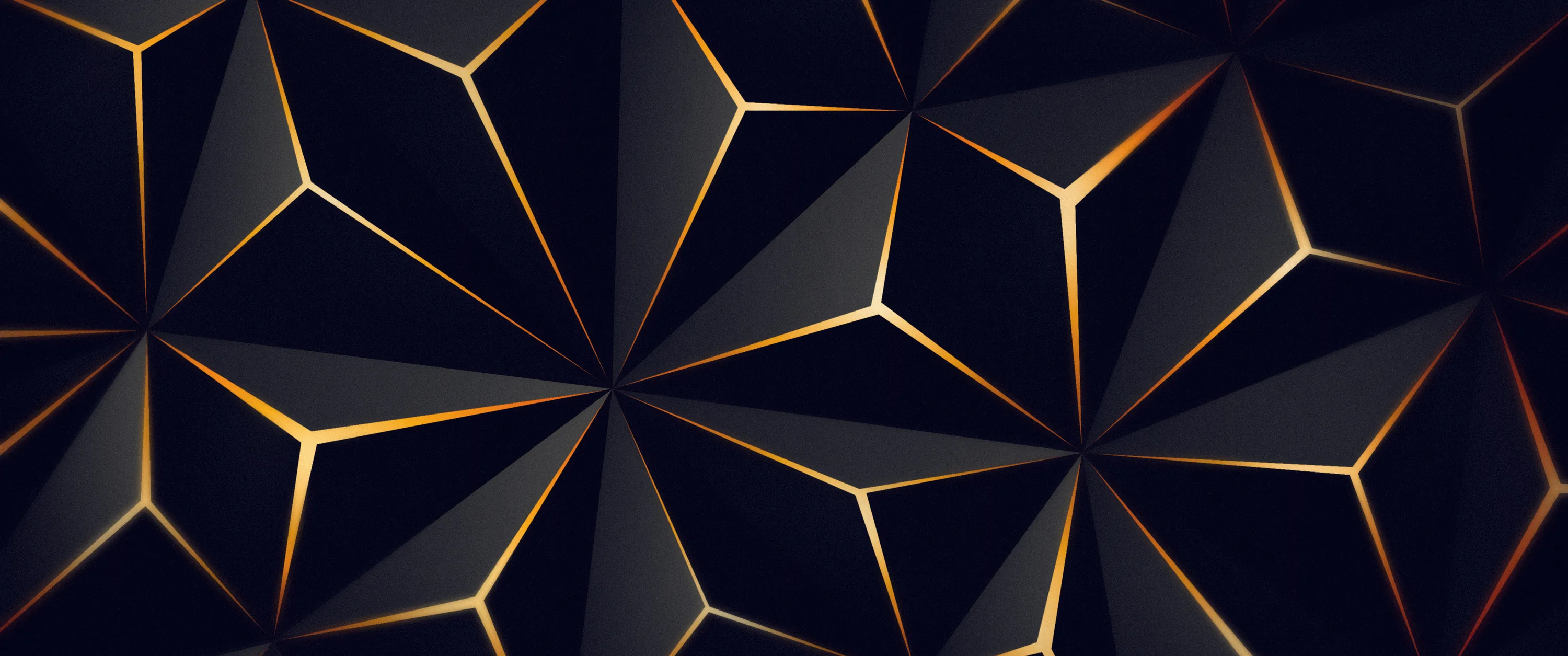 Triangle Solid Black Gold 4k UltraWide Quad HD 1440P, HD 4k Wallpapers, Images