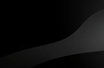 Grey Wave Curves Across Black HD Wallpaper